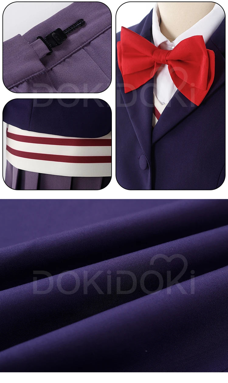 Shiratori Aira Cosplay Costume Anime Dandadan Cosplay DokiDoki-R Women DAN DA DAN Cute School Uniform JK Shiratori AiraChristmas