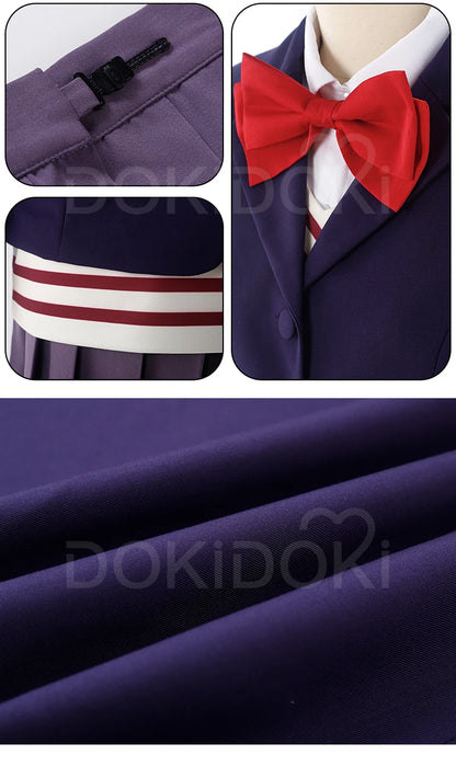 Shiratori Aira Cosplay Costume Anime Dandadan Cosplay DokiDoki-R Women DAN DA DAN Cute School Uniform JK Shiratori AiraChristmas