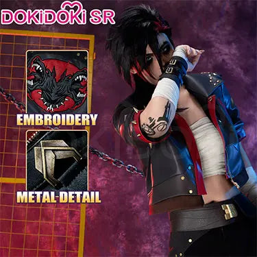 IN STOCK Vii Cosplay Costume Game Cosplay【S-2XL】DokiDoki-SR Cosplay Costume Plus Size Vii Cosplay Costume