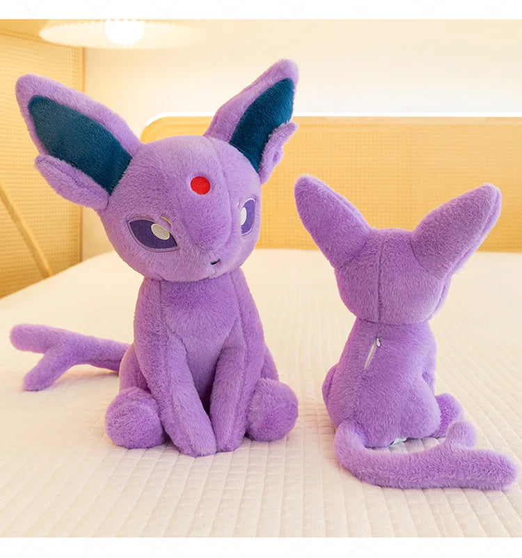 40/50/70CM Big Size Pokemon Espeon Plushies Cartoon Anime Soft Plush Pillow Doll Kawaii Stuffed Plushie Ornament Children Gifts