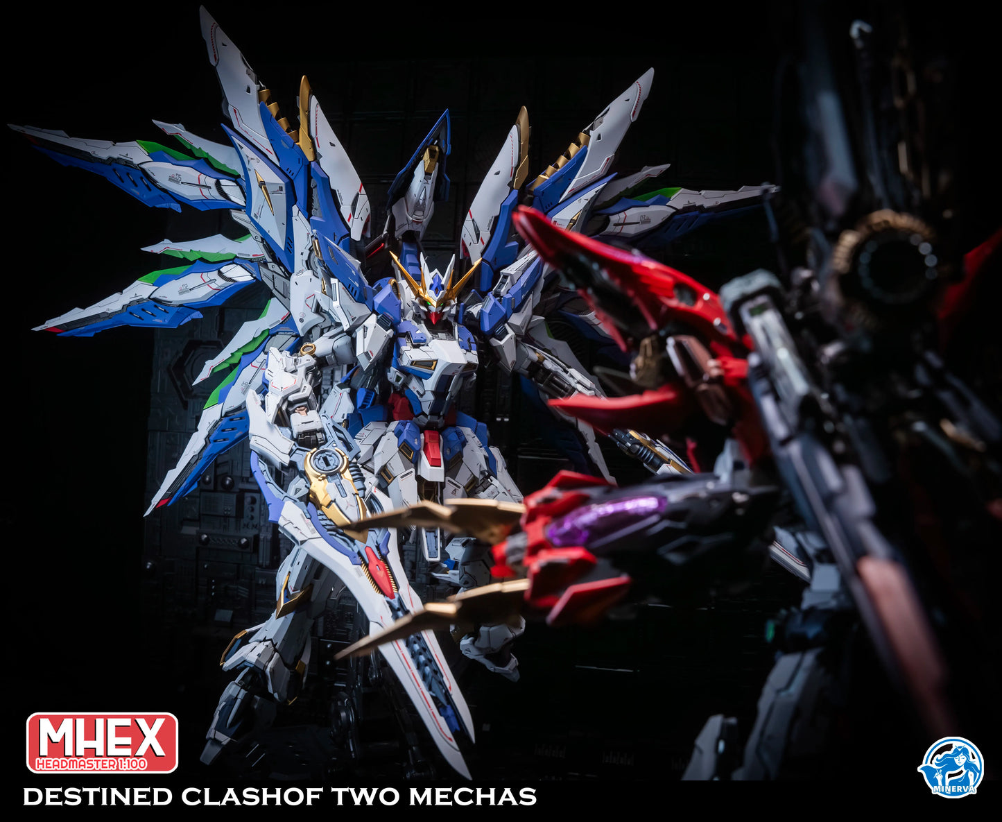 Minerva Hobby LINGXUZI Head Carving Replace Head For MG Barbatos Sky Defender Assembly Model Kit Toy GK Model Accessory Gift