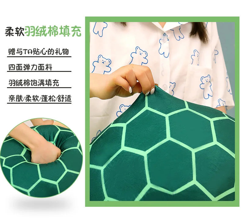 30-70cm Lovely Big Eyes Tortoise Plush Doll Toy Kawaii Soft Stuffed Animal Cushion Cartoon Small Sea Turtles Dolls for Kids Gift