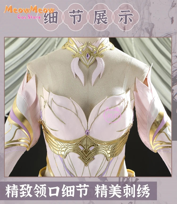 Soul Land Qian Renxue Cosplay Costume Set Polyester