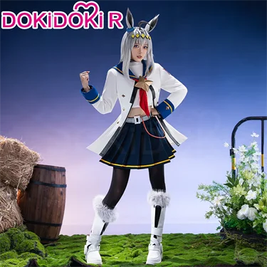 IN STOCK Mejiro McQueen Toukai Teiou Daiwa Scarlet Oguri Cap Gold Ship Cosplay Shoes DokiDoki Women Long Boots Cosplay Shoes