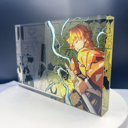 New Demon Slayer Creative High-value Bar Chi Tokitou Muichirou Acrylic Brick Computer Desktop Ornaments Anime Peripheral Gifts