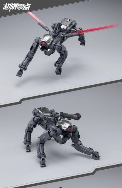 TASTIER UTX-6030 Series Cyberpunk Action Figure High Detail Detachable Armor Collectible Assembly Model Garage Kit Boy Fun Gifts