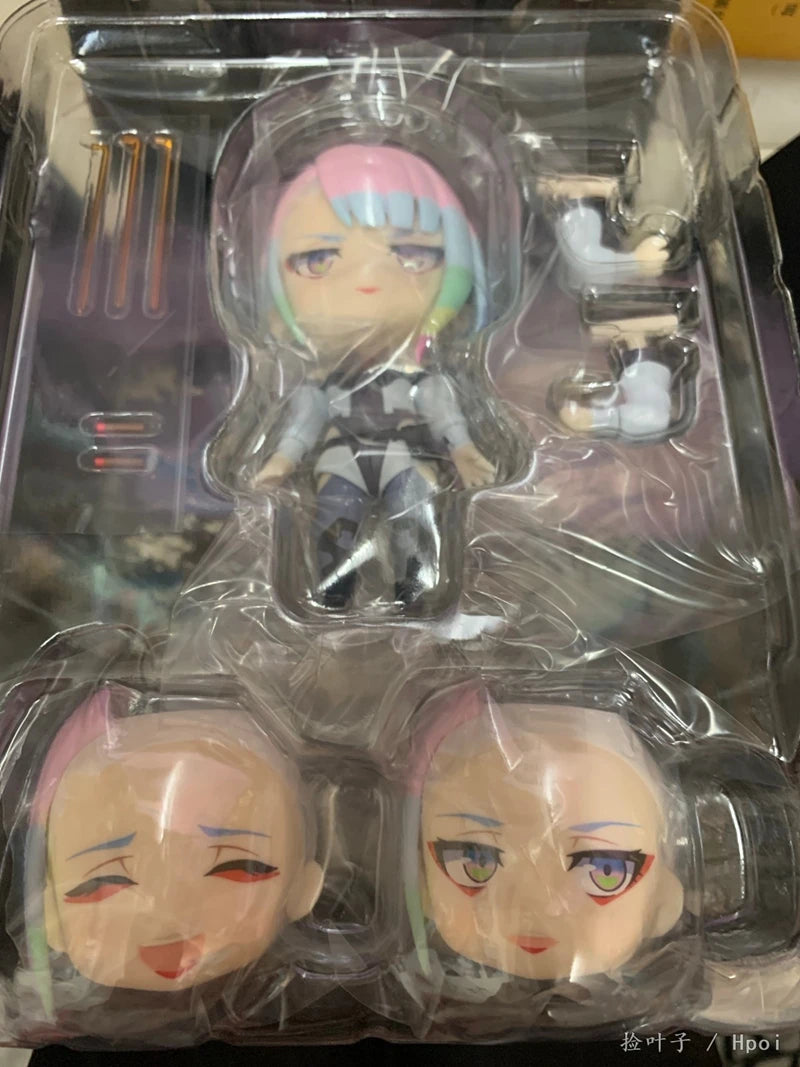 10cm Cyberpunk：Edgerunners Anime Figure #2109 Super Hacker Lucy Action Figure David Martinez Figurine Collection Model Doll Toys