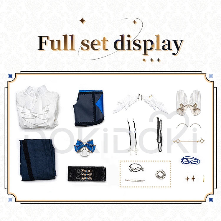 Sunday Doujin Cosplay Costume Game Honkai: Star Rail【M-2XL】DokiDoki-SR HSR Sunday Cosplay Wings Plus Size