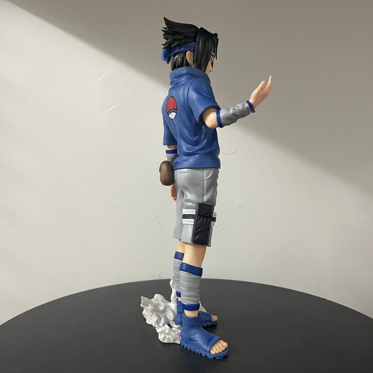 26cm Uzumaki Naruto Action Figure Gk Shippuden Uchiha Sasuke Figures Fire Country Model Standing PVC Toys Collection Gift