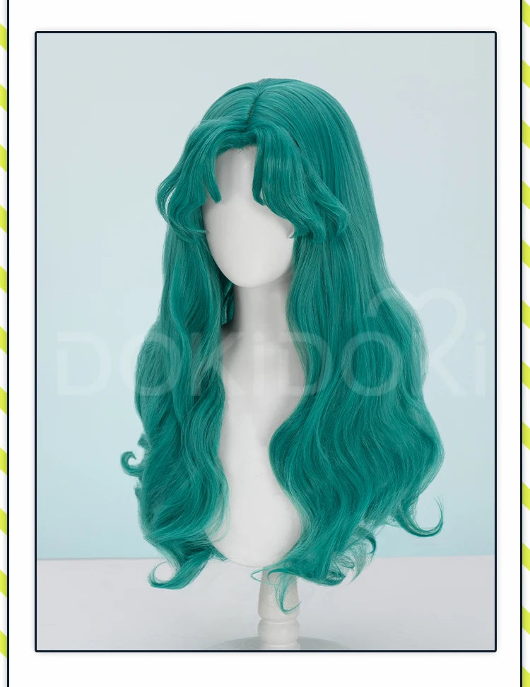 IN STOCK Chibii Usaa Tsukinoo Usagii Kinoo Makotoo Kaiouu Michiruu Wig Anime DokiDoki Cute Ponytail Hair Free Cap