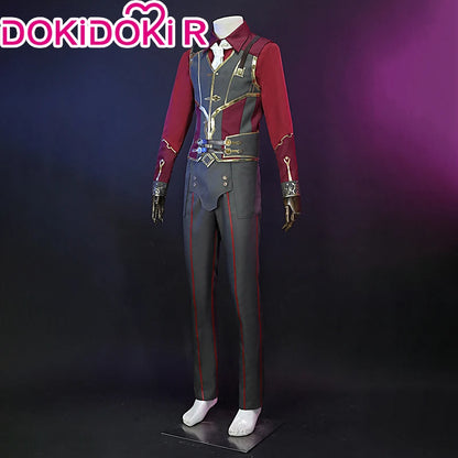 Silcoo Cosplay Costume Game Anime Cosplay【XS-2XL】DokiDoki-R Jinxx Father Silcoo Men Costume Plus Size