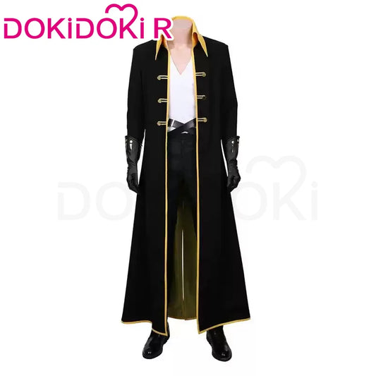 Alucard Cosplay Costume Game Castlevania Cosplay【S-2XL】DokiDoki-R Black Suit Men Cosplay Christmas Alucard Cosplay Plus Size