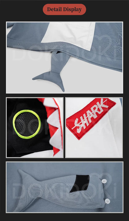 IN STOCK Eous Sharkboo Bangboo Luckyboo Doujin Cosplay Costume Game Zenless Zone Zero【S-3XL】DokiDoki-R Women Hoodie Plus Size