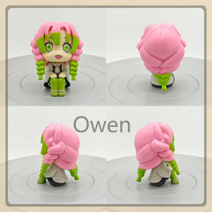 Tomioka Giyuu Anime Demon Slayer: Kimetsu No Yaiba Figurine Tokitou Muichirou Action Figure PVC Model Statue Collection Toy Gift