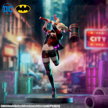 Harleen Quinzel Action Figure Genuine Sega Harley Quinn Figures Model The Clown'S Girl Statue Customized Toys Kid Birthday Gifts