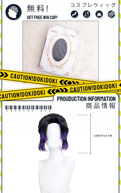 IN STOCK Tanjirouu Nezukoo Zenitsuu Mitsurii Shinobu Akazaa Wig Cosplay AnimeDokiDoki Women Tamayoo Hairpin Demon Free Wig Cap
