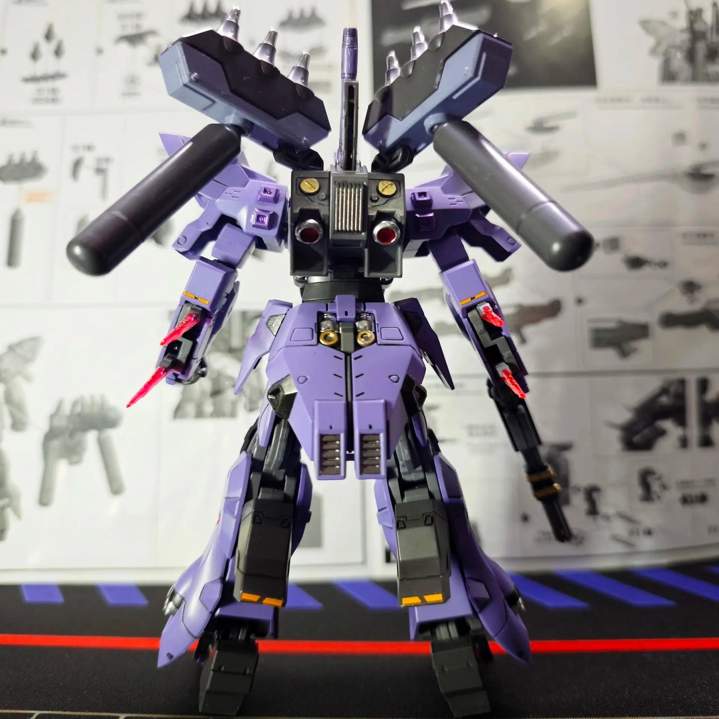 Star Barking Moon 1/144 Mecha Warrior Action Figure Model Toy with Detachable Parts High Detail Collectible Gift