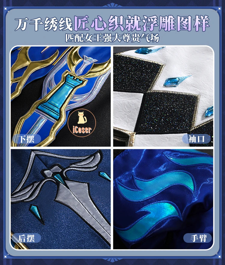 Honkai Star Rail Cerydra Cosplay Costume Wig Dress Uniform Headwear Game Outfit Halloween Party for Women Girls Role Play Props