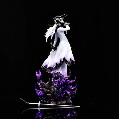 New Anime Bleach Figurine Kurosaki Ichigo Ulquiorra Cifer Action Figures Hollowfication Collection Statue Model Birthday Gifts