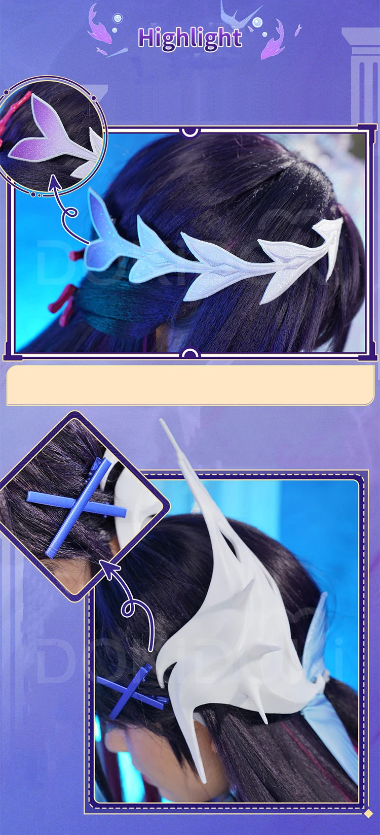 Hysilens Cosplay Costume Game Honkai: Star Rail DokiDoki-R HSR Women Dress Hysilens Helektra Cosplay Costume