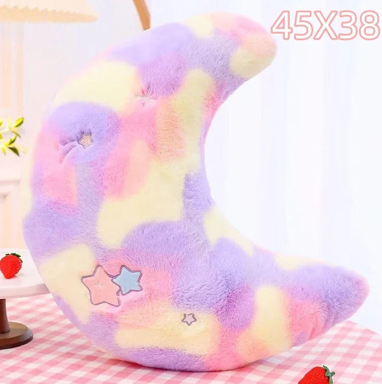 Soft Rainbow Star Plush Sun Cloud Plush Pillow Smile Face Soft Tulip Flower Cushion Girl Room Sofa Home Decor Christmas