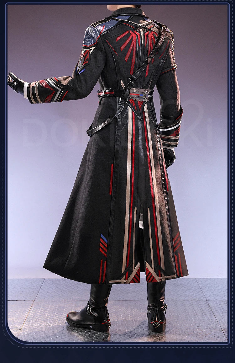 IN STOCK Caleb Cloudsreach Strategy Cosplay Costume Game Love and Deepspace DokiDoki-SR Men Xia Yizhou Caleb Cosplay Halloween