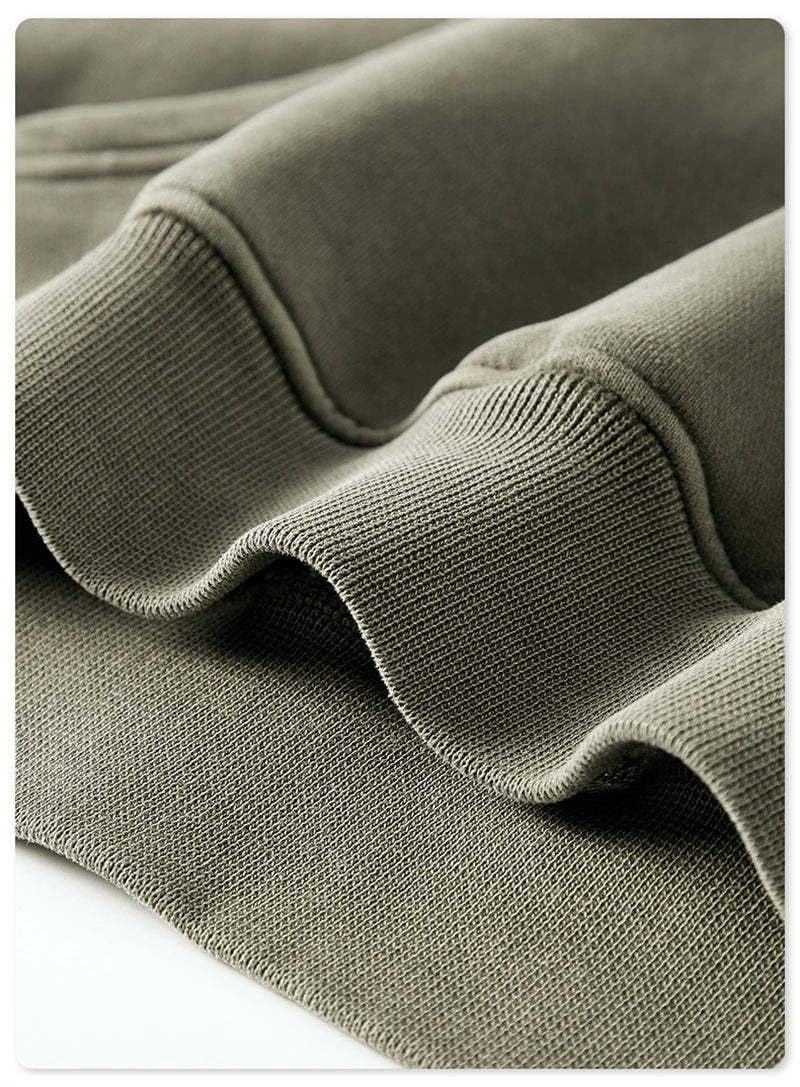 ZODF Women Hotsweet 2025 Winter Washed Fleece Crop Hoodies Girls Oversized Raglan Sleeve 400gsm Hooded Pullovers HY0648