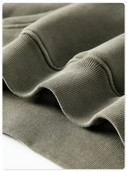 ZODF Women Hotsweet 2025 Winter Washed Fleece Crop Hoodies Girls Oversized Raglan Sleeve 400gsm Hooded Pullovers HY0648