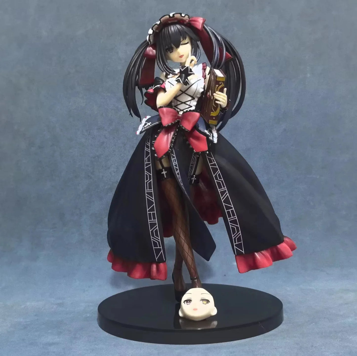 Date A Live Tokisaki Kurumi Shiguretei Nightmare Dress Standing Pose Anime Figure Boxed Collectible Model Decoration Ornament