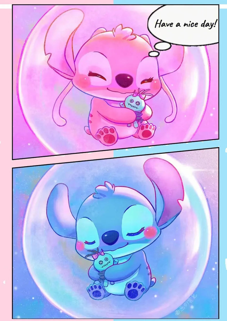 40/56/76cm Big Size Disney Stitch Angel Transformed Into A Rabbit Anime Plush Stuffed Doll Room Plushies Pillow Ornaments Gifts