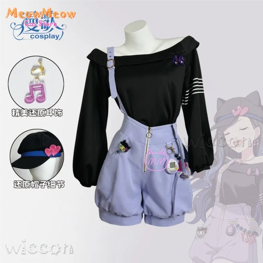 Project Sekai Shiraishi An Cosplay Costume Polyester Set 2025