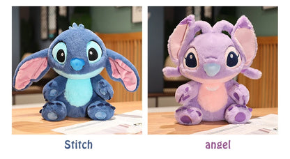 35/60cm Disney Lilo and Stitch Plush Toys Cute Anime Stich Doll Stuffed Plushie Angel Pillow Soft Gift for Children Kawaii