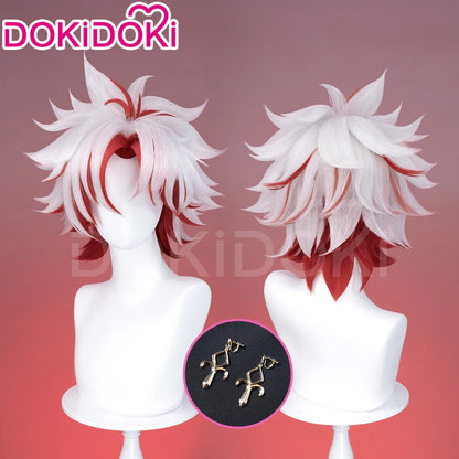 IN STOCK Luuk Hcrsscn Galbrenr Zani Ciaccona Camellya Scar Danjin Youhu Wig Game Wuthering Waves DokiDoki Women Men Wig Free Cap