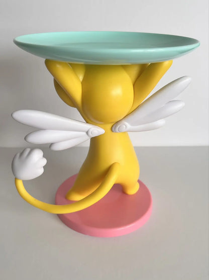 Cardcaptor Sakura Tray Keroberos Anime Figure Model Statue Boxed Collectible Desktop Decoration Gifts Boxed Figurines Gifts