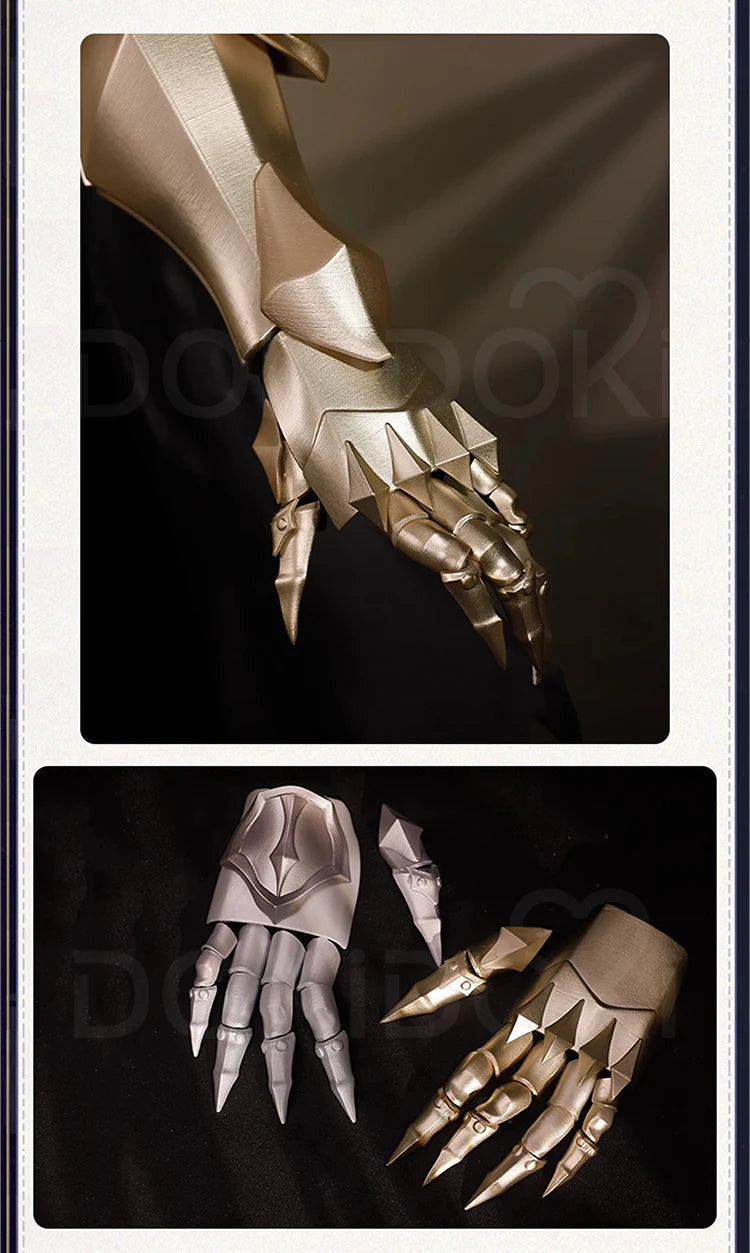 Flame Reaver Cosplay Costume Game Honkai: Star Rail【S-2XL】DokiDoki-R HSR Men Black Ember Raider Cosplay Halloween