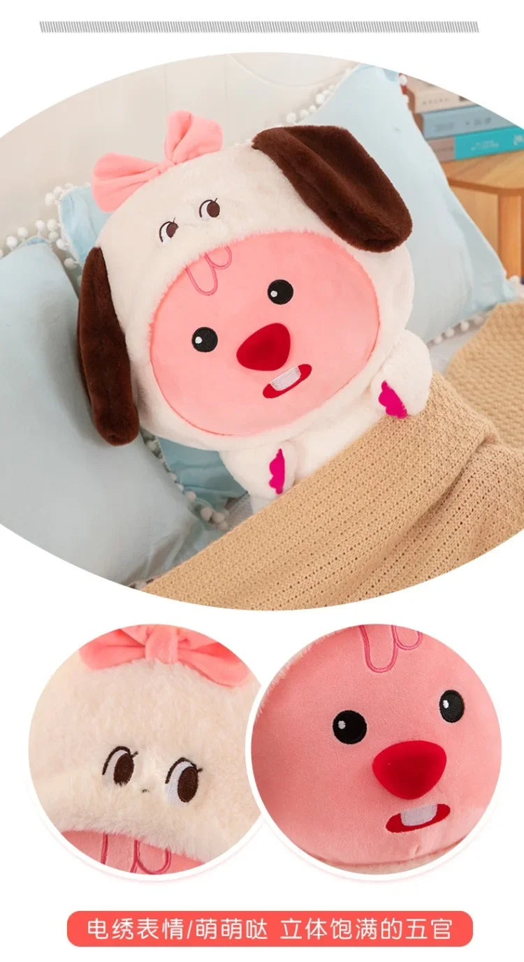33-60cm/ Kawaii Original Anime Cartoon Plush Toy Little Beaver Rock Animal Serie Cute Plush Doll Interior Decoration Kids Gift