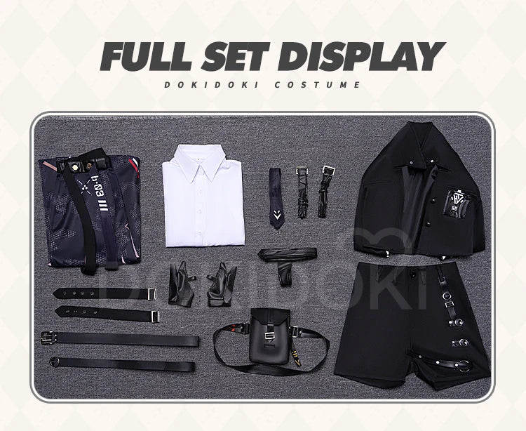 IN STOCK Night Flair Hunter MC Cosplay Costume Game Love and Deepspace【S-3XL】DokiDoki-N Heroines Dress Plus Size Halloween