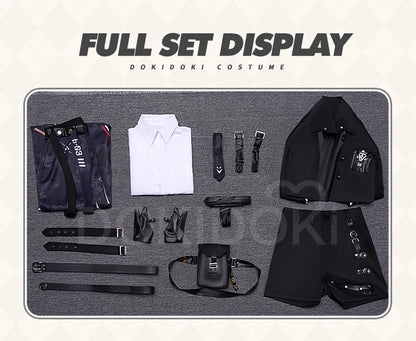 IN STOCK Night Flair Hunter MC Cosplay Costume Game Love and Deepspace【S-3XL】DokiDoki-N Heroines Dress Plus Size Halloween