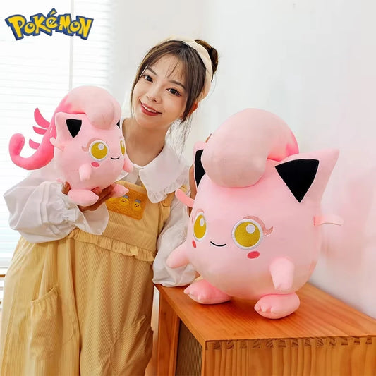 28/38/50CM Big Size Pokémon Scream Tail Plushies Cartoon Anime Stuffed Kawaii Ornament Comfortable Soft Doll Children's Toy Gift
