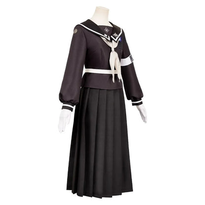 iCoser Hiruko Shizuhara Cosplay Costume Dress The Hundred Line Battle Uniform Last Defense Academy Halloween Party Women Girls