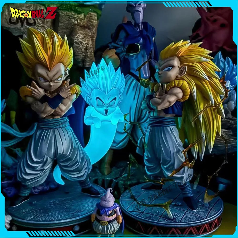 Dragon Ball Anime Figure Cs Gotenks Figurine Super Saiyan Model Pvc Statue Collectible Toys Desk Decoration Doll Birthday Gifts