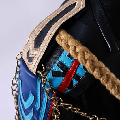 iCoser Love and Deepspace Caleb Cosplay Costume Wig Farspace Colonel Uniform Cap Coat Halloween Party Women Men Carnival Props