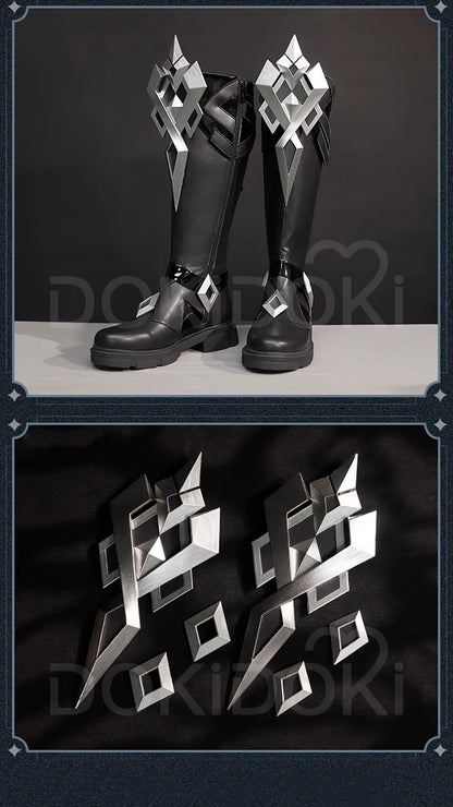 Captain Capitano Citlali Ororon Shoes Game Genshin Impact DokiDoki Men Women Capitano Cosplay Long Boots