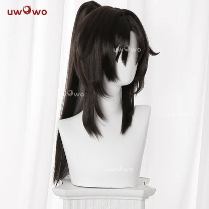 UWOWO Nekomiya Mana Wig Game Zenless Zone Zero Cosplay/ZZZ Cosplay Nekomiya Mana  Cosplay Wig Long Hair Black Hair