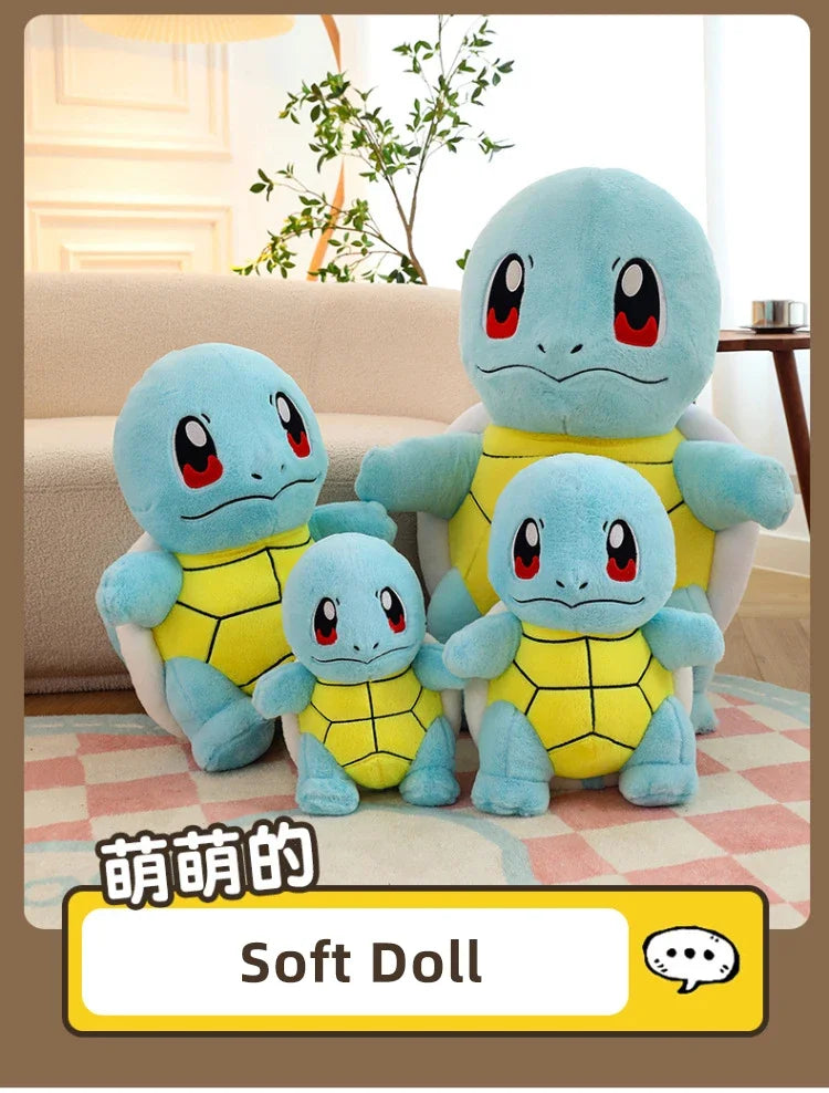 35/80cm Charmander Pokemon Plush Toys Large Anime Doll Cute Pillow Giant Pokémon Plushie Squirtle Stuffed Gift for Kid Christmas