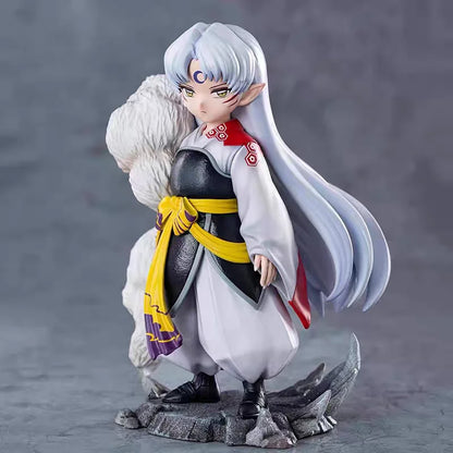 Anime Figures Inuyasha Action Figures Bakusaiga Sesshoumaru Figure Childhood Statue Toys Pvc Collection Decor Ornaments Model