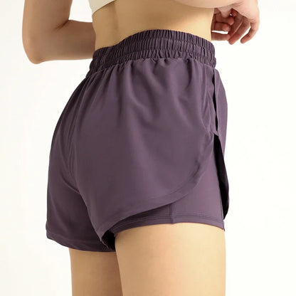 Codex Sports Women’s Lightweight High Waist Loose Yoga Shorts Quick Dry Breathable Athletic Running Outdoor