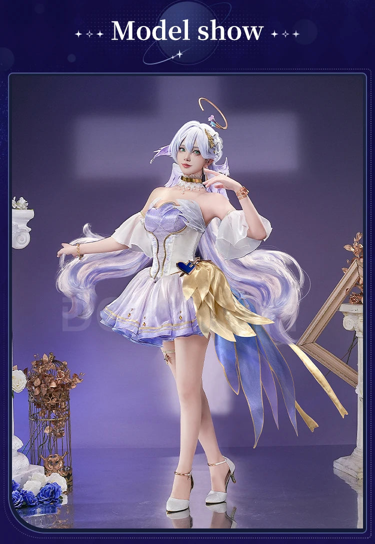 Robin Doujin Cosplay Costume Game Honkai: Star Rail DokiDoki-SR HSR Women Costume Robin Cosplay Aria Dress
