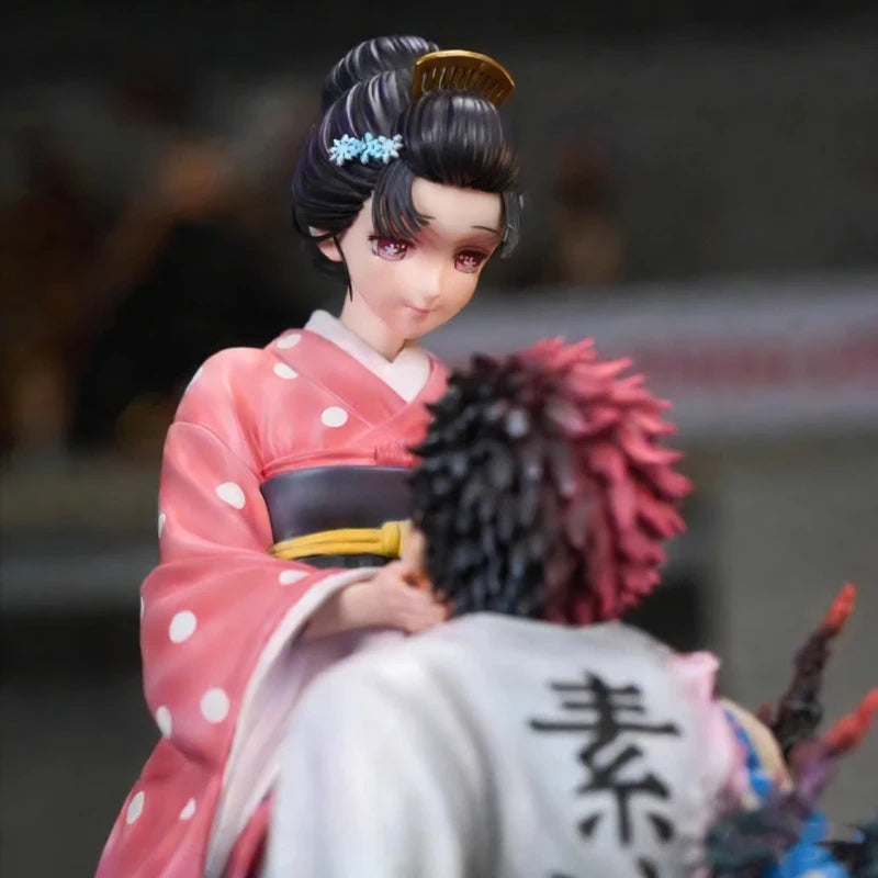 Bandai Demon Slayer Akaza & Koyuki 27cm PVC Model