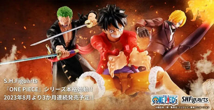 Bandai In Stock Original Shfiguarts Anime One Piece The Raid On Onigashima Monkey D Luffy Figure Model Boxed Toys Gift Genuine